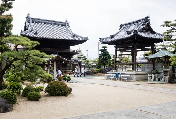 Matsuyama Prefectura Ehime Japón Abril 2018 Los Terrenos Sairinji Templo — Foto de Stock