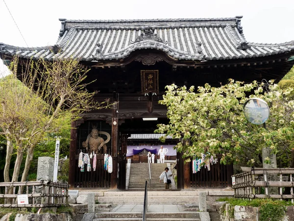 Matsuyama Prefeitura Ehime Japão Abril 2018 Entrada Para Jodoji Templo — Fotografia de Stock