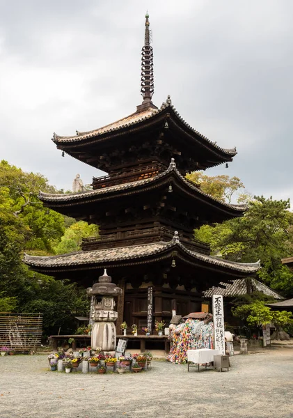 Matsuyama Prefectura Ehime Japón Abril 2018 Los Terrenos Ishiteji Templo — Foto de Stock
