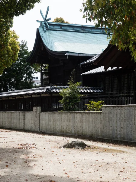 Imabari Japonia Kwietnia 2018 Dachy Świątyni Bekku Oyamazumi — Zdjęcie stockowe