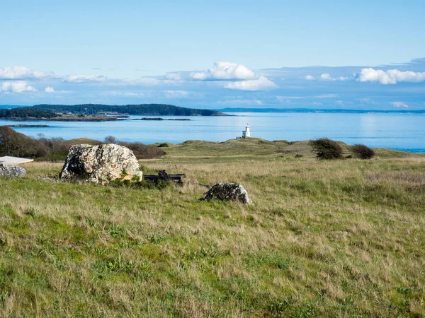 Aussichtspunkt Entlang Der Straße Cattle Point Mit Blick Auf Den — Stockfoto