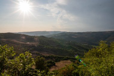 Castiglione dOrcia Val dOrcia Toskana 'nın kırsalında bir köydür.