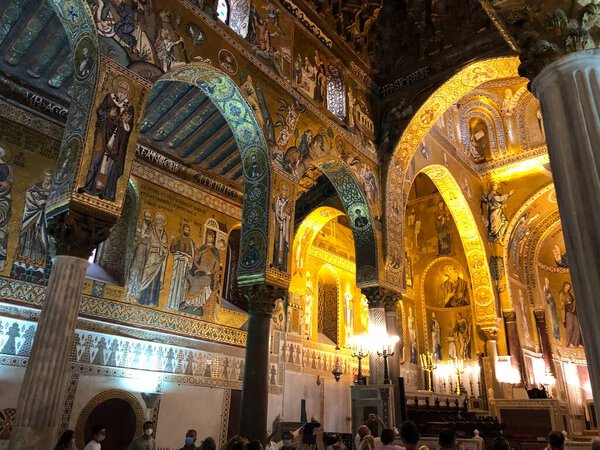 The Palazzo dei Normanni or Royal Palace of Palermo