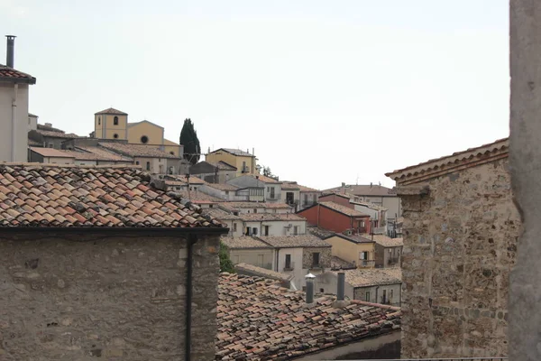 Cerchiara di Calabria malá vesnice se nachází v jižní Itálii — Stock fotografie