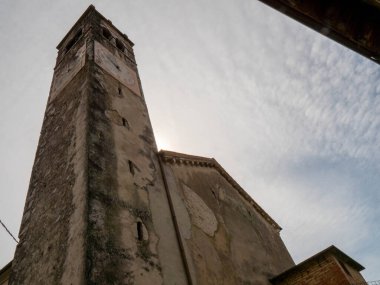 Revine Lago, İtalya 'da Treviso yakınlarında küçük bir köy. Yüksek kalite fotoğraf