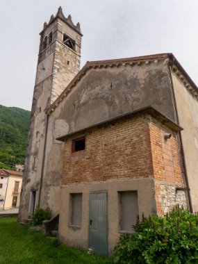 Revine Lago, İtalya 'da Treviso yakınlarında küçük bir köy. Yüksek kalite fotoğraf