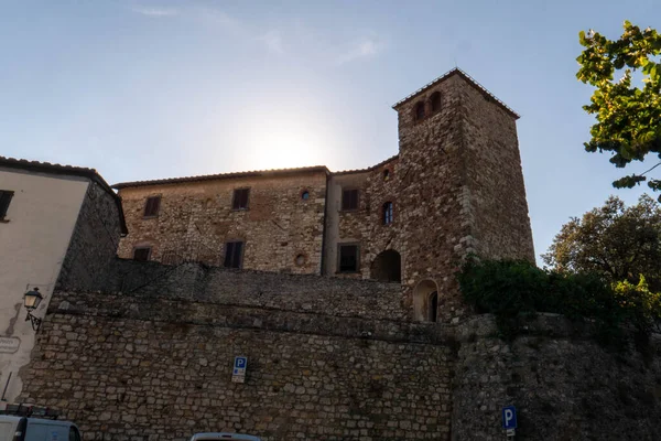 Castellina Chianti Sienne Toscane Vue Sur Village Italien Photo Haute — Photo