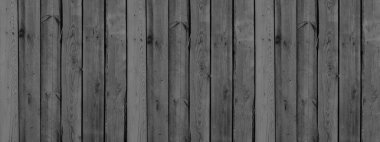 Siyah ahşap çit dokusu ve arkaplanı pürüzsüz.