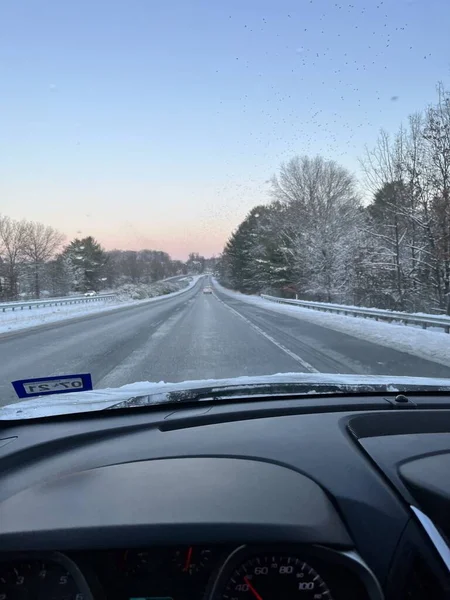 ラウンドトップ山の雪 — ストック写真