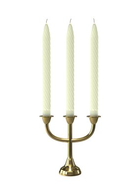 3d biçimlendirmeli mumlar