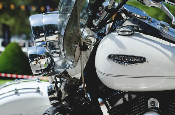 Portoroz Eslovénia 2022 Cool Bikers Festival Harley Davidson Exposição Bloco — Fotografia de Stock