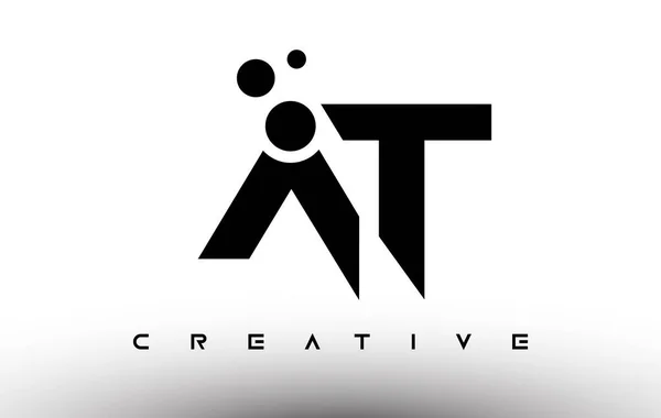 Logo 디자인을 말한다 Letter Icon Creative Look Vector — 스톡 벡터
