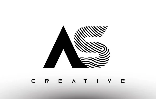 Als Vingerafdruk Zebra Letter Logo Design Logo Met Vingerafdruk Creative — Stockvector