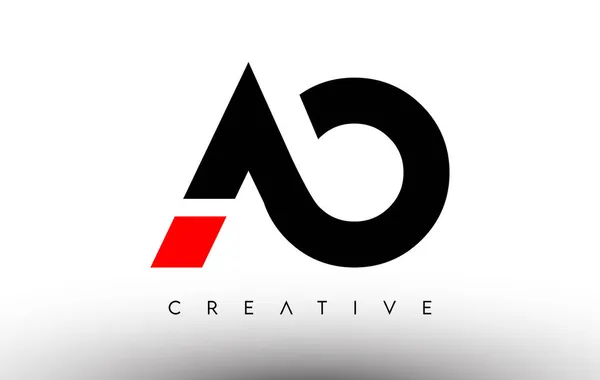 Ao创意现代信标设计 Ao图标向量图标字母 — 图库矢量图片