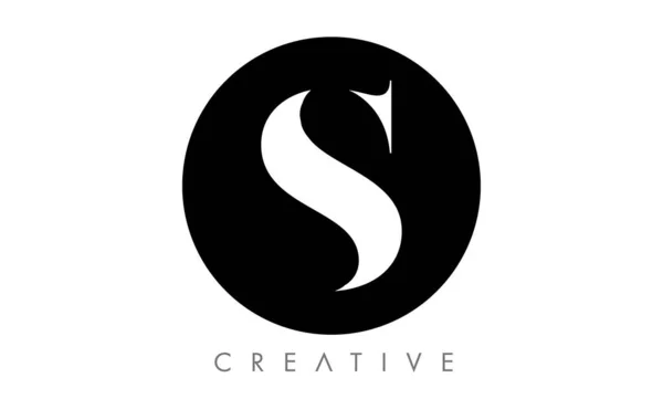 Логотип Серії Літер Мінімалістичним Дизайном Чорно Білому Векторі — стоковий вектор