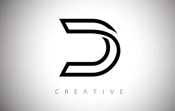 Linhas Carta Logo Monograma Ícone Com Criativo Modern Trendy Look —  Vetores de Stock