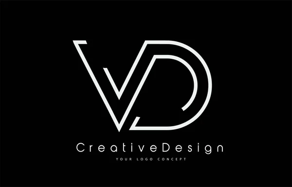 Diseño Del Logotipo Carta Colores Blancos — Vector de stock