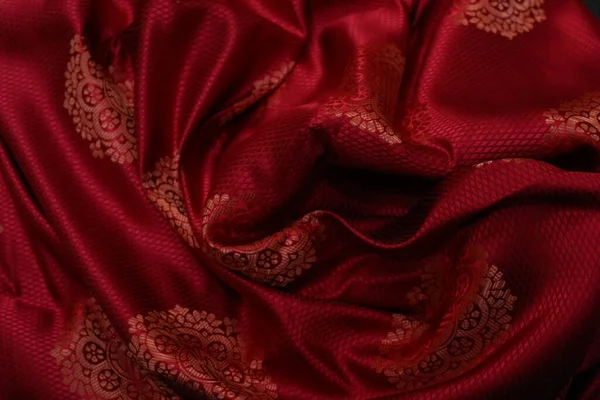 モンゴルの絹織物フルフレーム — ストック写真