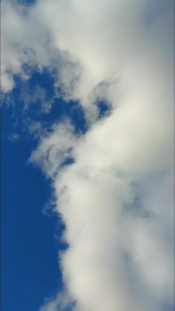 Μπλε Ουρανός Και Σύννεφα Βίντεο — Αρχείο Βίντεο
