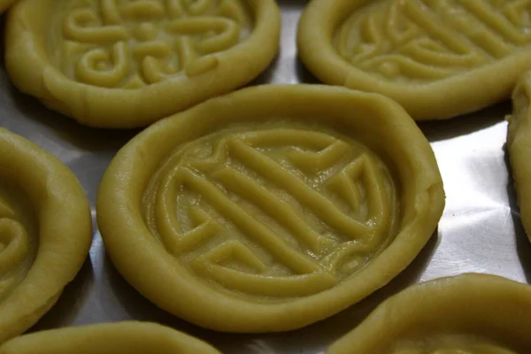 Biscuits Boov Traditionnels Mongoliens Non Cuits — Photo