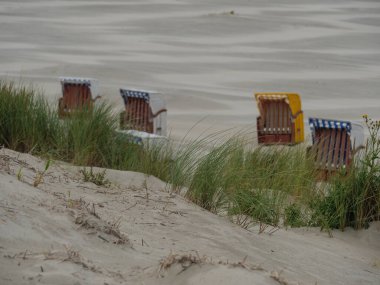 Almanya 'nın Juist adasında yaz mevsimi