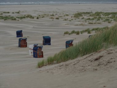 Almanya 'nın Juist adasında yaz mevsimi