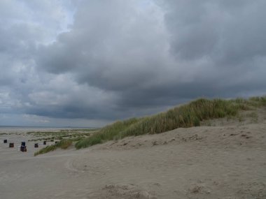 Almanya 'nın Juist adasında yaz mevsimi