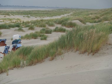 Almanya 'nın Juist adasında yaz mevsimi