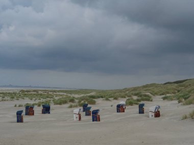 Almanya 'nın Juist adasında yaz mevsimi