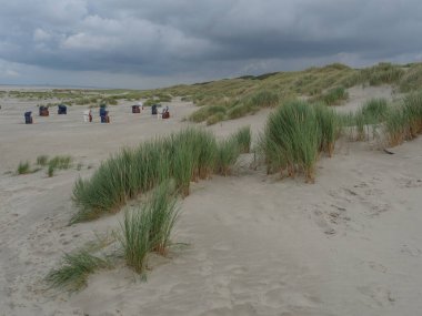 Almanya 'nın Juist adasında yaz mevsimi