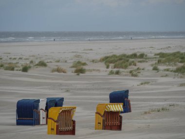 Almanya 'nın Juist adasında yaz mevsimi