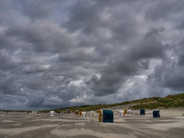 Almanya 'nın Juist adasında yaz mevsimi