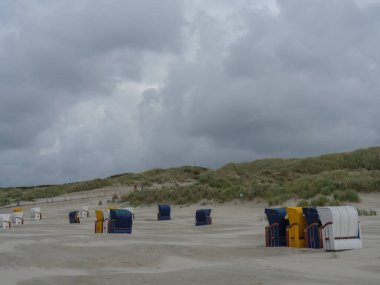 Almanya 'nın Juist adasında yaz mevsimi