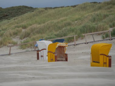 Almanya 'nın Juist adasında yaz mevsimi