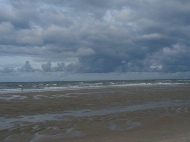 Almanya 'nın Juist adasında yaz mevsimi