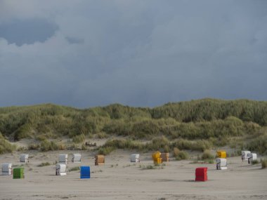 Almanya 'nın Juist adasında yaz mevsimi