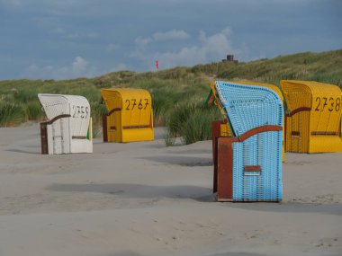 Almanya 'nın Juist adasında yaz mevsimi