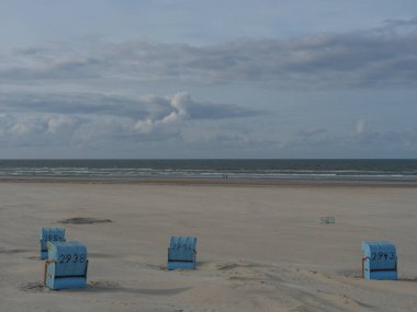 Almanya 'nın Juist adasında yaz mevsimi