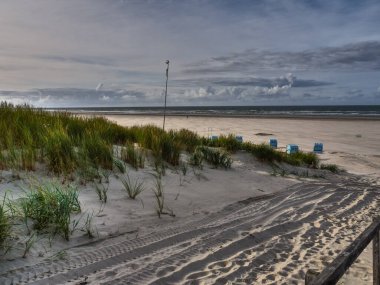 Almanya 'nın Juist adasında yaz mevsimi