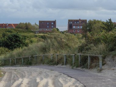 Almanya 'nın Juist adasında yaz mevsimi