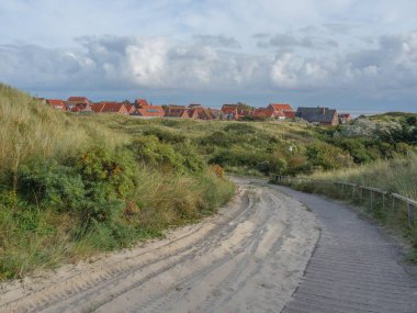 Almanya 'nın Juist adasında yaz mevsimi