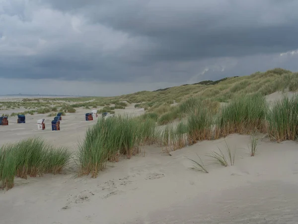 Almanya 'nın Juist adasında yaz mevsimi