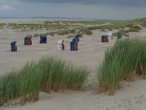 Almanya 'nın Juist adasında yaz mevsimi