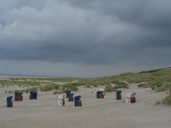 Zomertijd Het Duitse Eiland Juist — Stockfoto