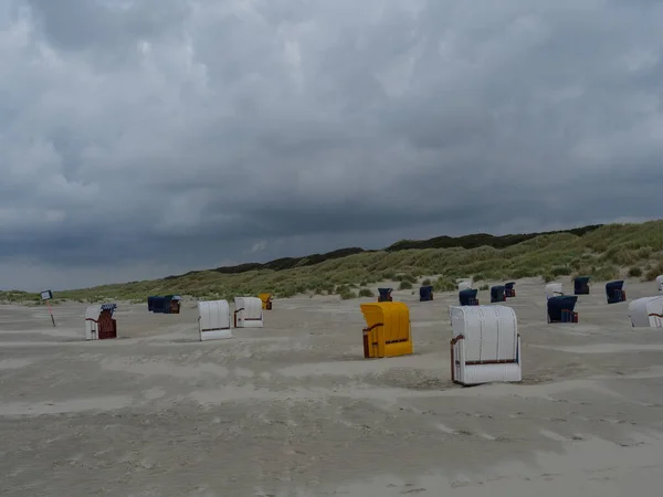 Zomertijd Het Duitse Eiland Juist — Stockfoto