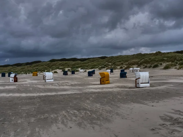 Almanya 'nın Juist adasında yaz mevsimi