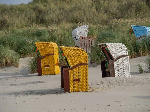 Summer Time German Island Juist — Stock Photo, Image