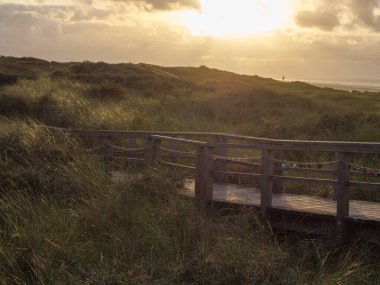 Almanya 'nın Juist adasında yaz mevsimi