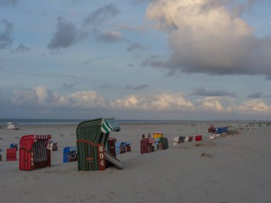 Almanya 'nın Juist adasında yaz mevsimi