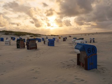 Almanya 'nın Juist adasında yaz mevsimi